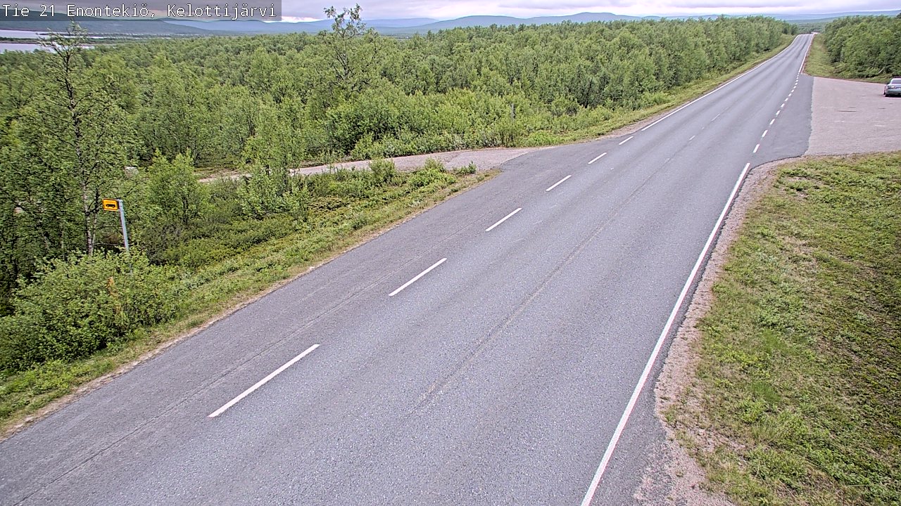 Kelikamerat Kuva Tie 21 Enontekiö, Kelottijärvi, Enontekiö, Lappi