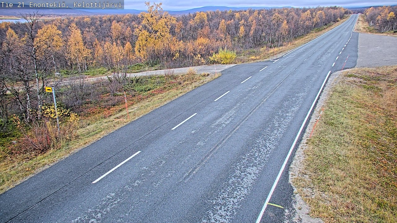 Kelikamerat Kuva Tie 21 Enontekiö, Kelottijärvi, Enontekiö, Lappi
