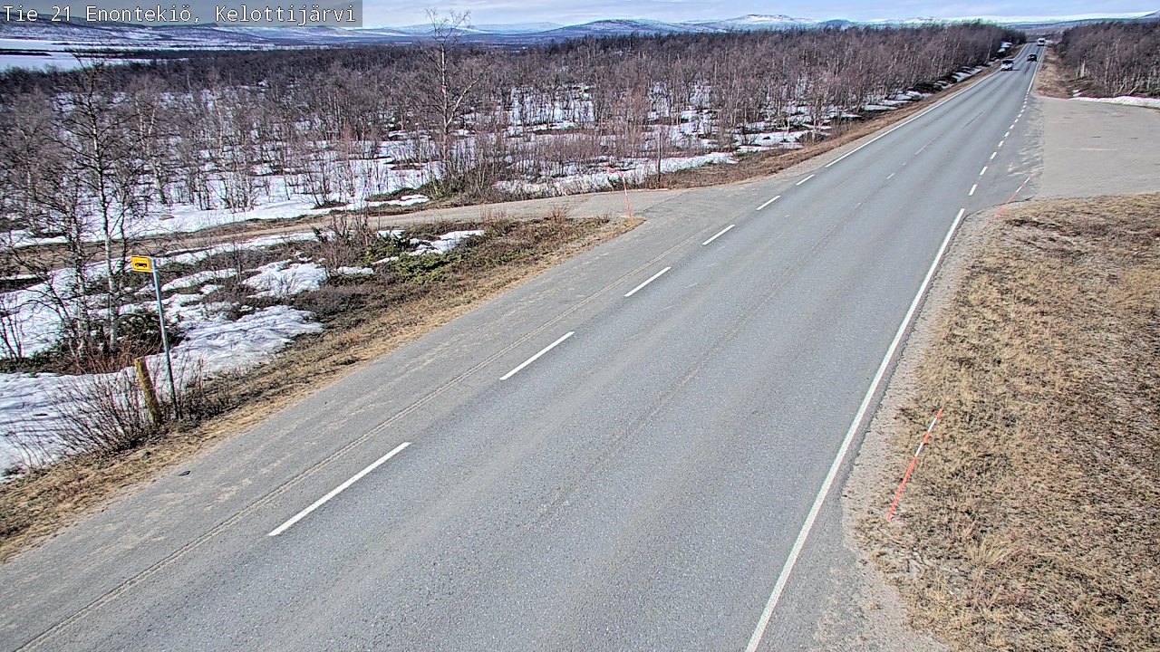 Kelikamerat Kuva Tie 21 Enontekiö, Kelottijärvi, Enontekiö, Lappi