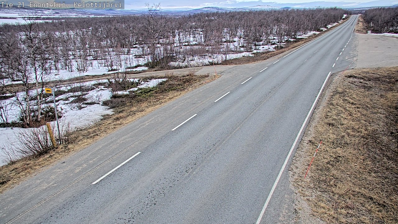 Kelikamerat Kuva Tie 21 Enontekiö, Kelottijärvi, Enontekiö, Lappi