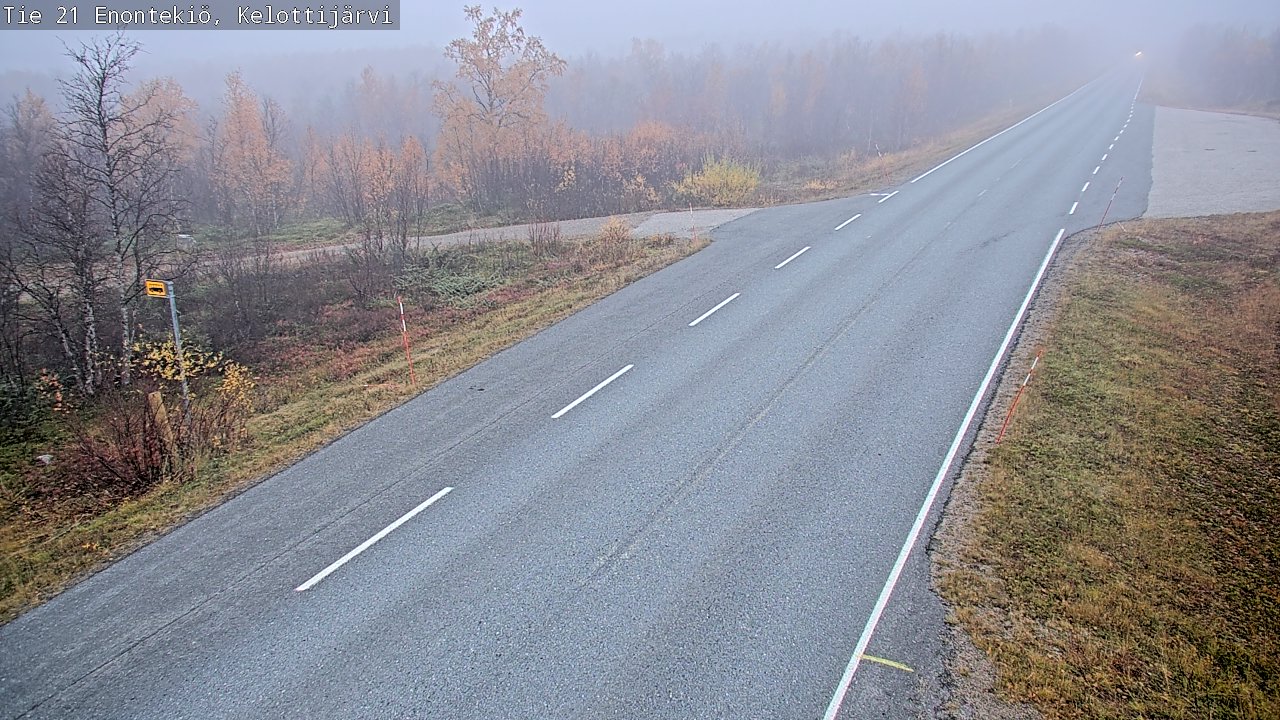 Kelikamerat Kuva Tie 21 Enontekiö, Kelottijärvi, Enontekiö, Lappi
