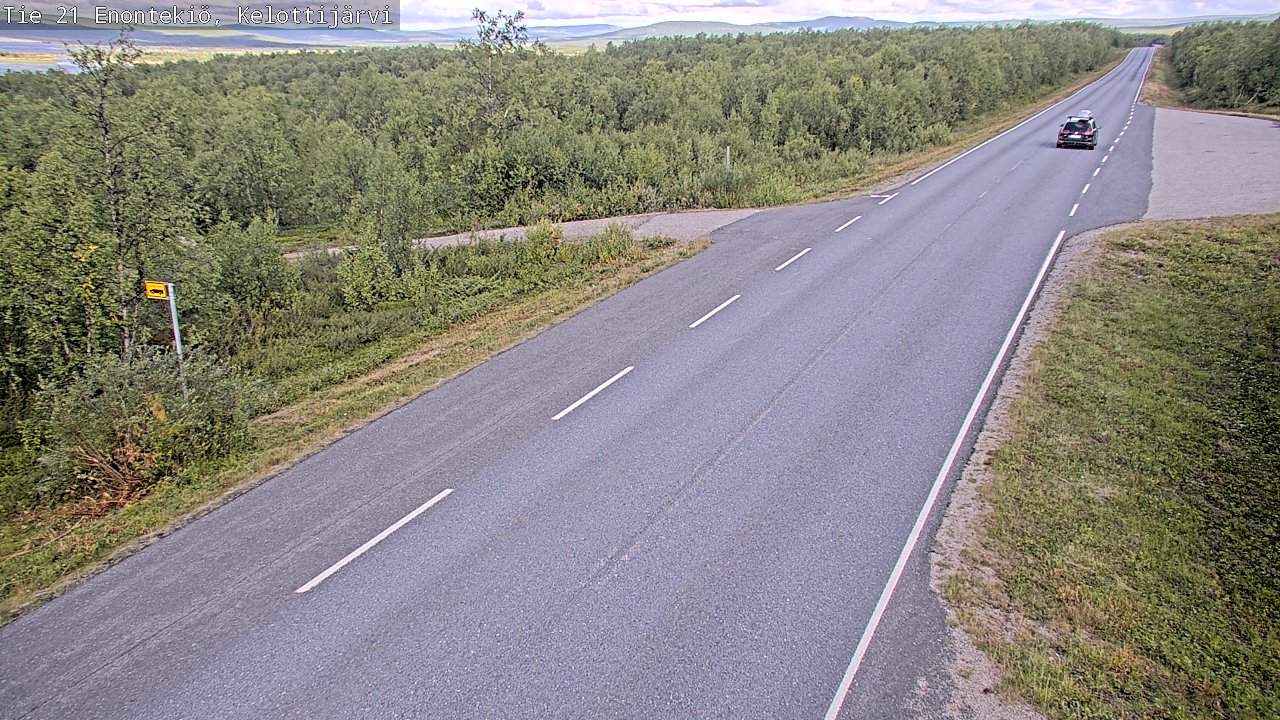 Kelikamerat Kuva Tie 21 Enontekiö, Kelottijärvi, Enontekiö, Lappi
