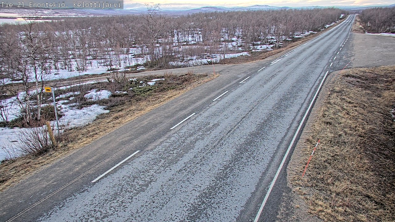 Kelikamerat Kuva Tie 21 Enontekiö, Kelottijärvi, Enontekiö, Lappi