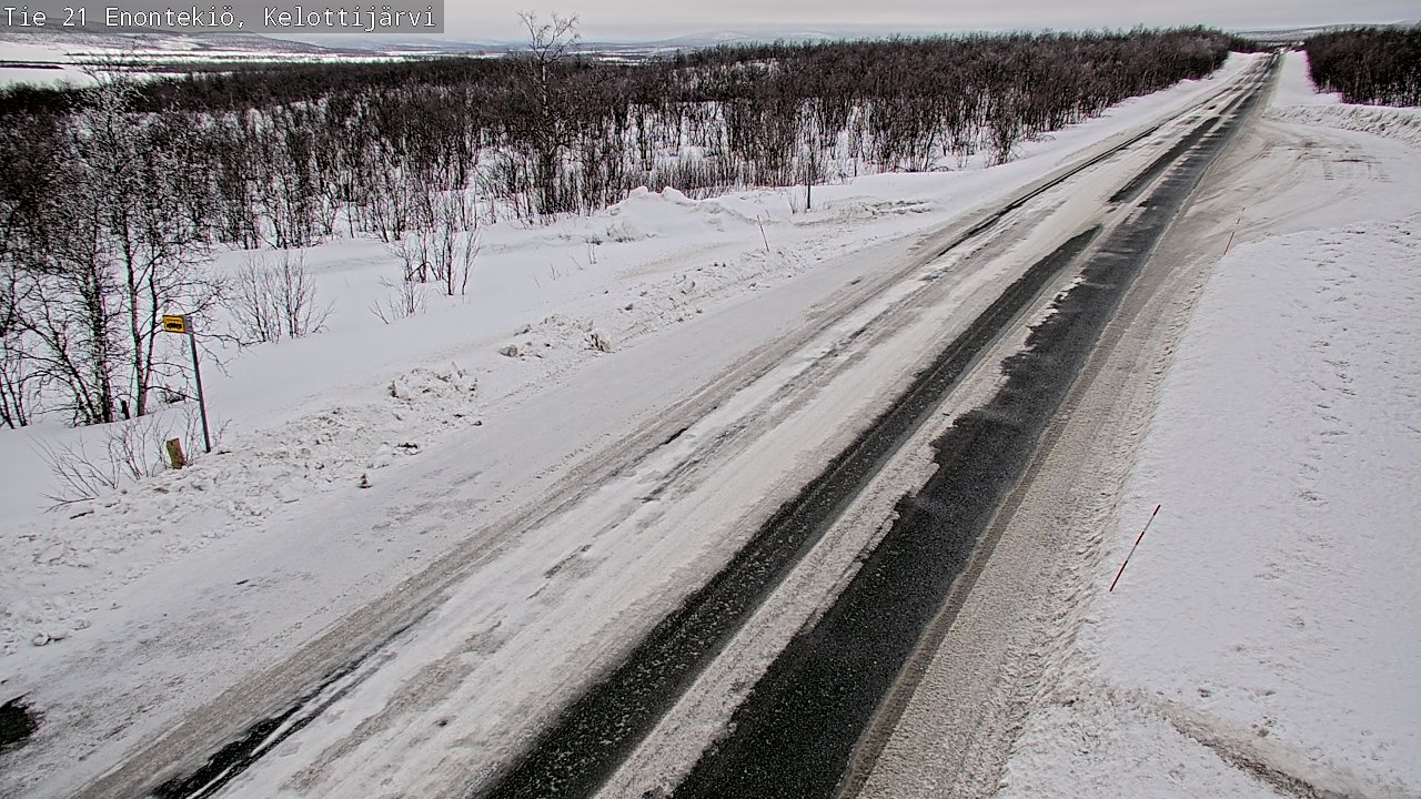 Kelikamerat Kuva Tie 21 Enontekiö, Kelottijärvi, Enontekiö, Lappi