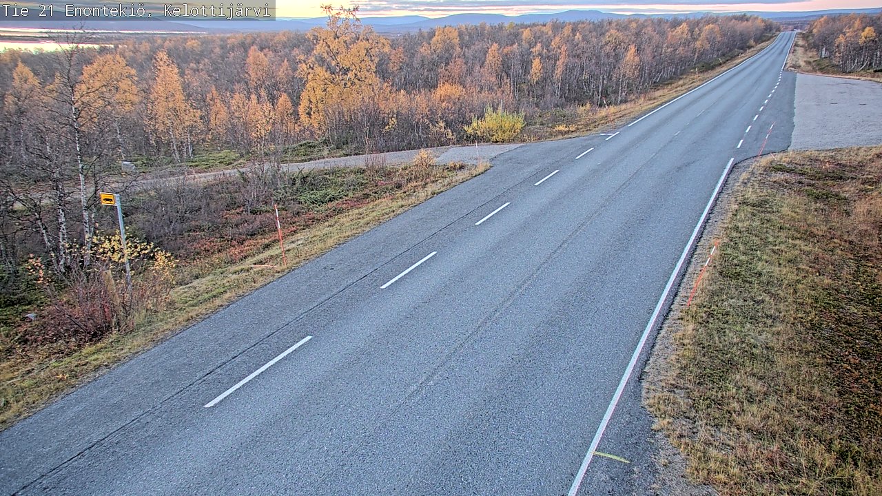 Kelikamerat Kuva Tie 21 Enontekiö, Kelottijärvi, Enontekiö, Lappi