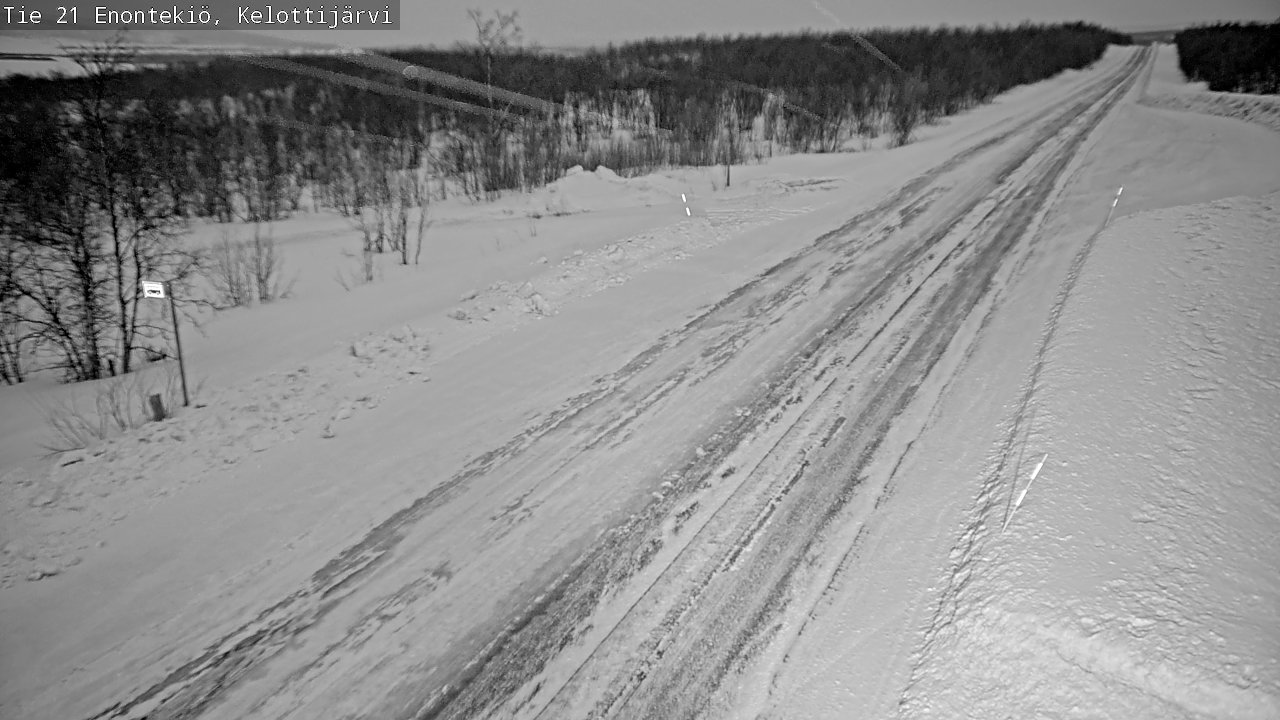 Kelikamerat Kuva Tie 21 Enontekiö, Kelottijärvi, Enontekiö, Lappi