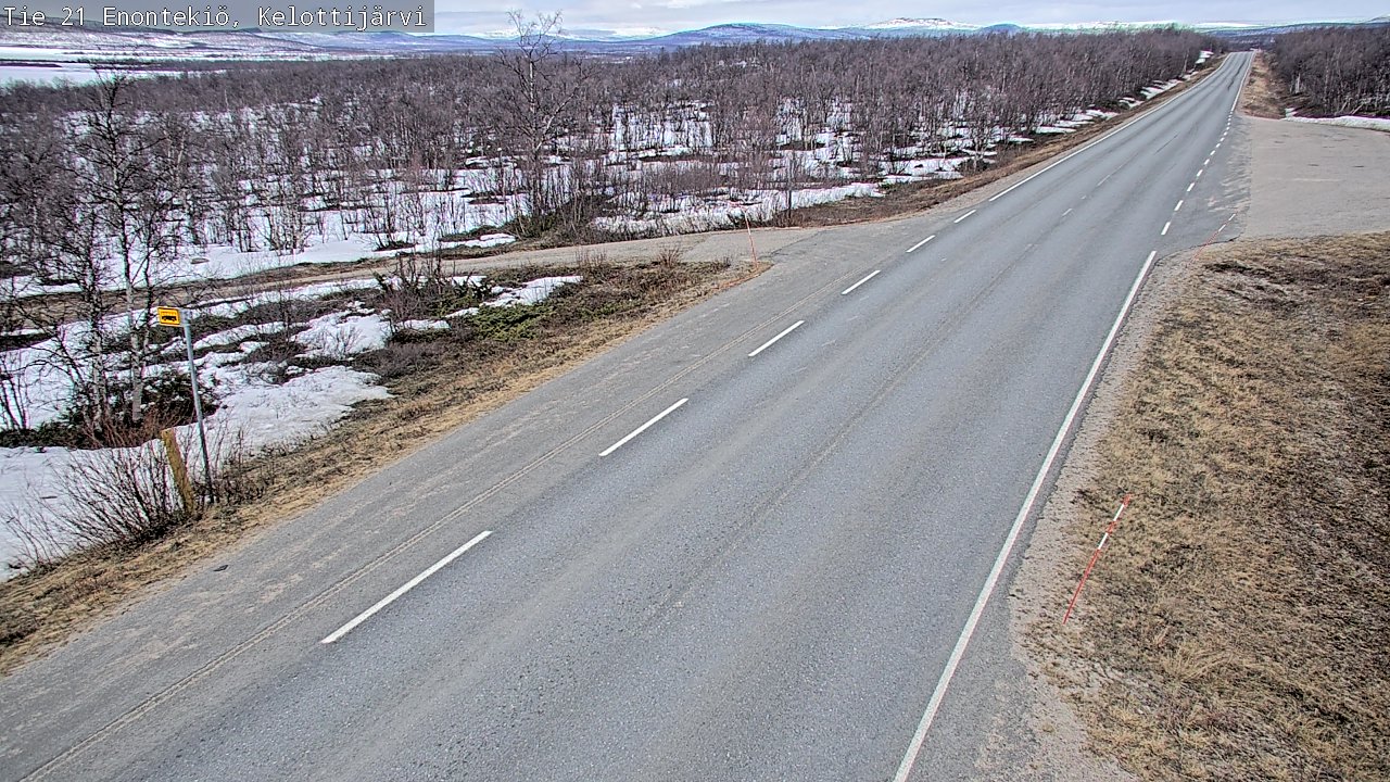 Kelikamerat Kuva Tie 21 Enontekiö, Kelottijärvi, Enontekiö, Lappi