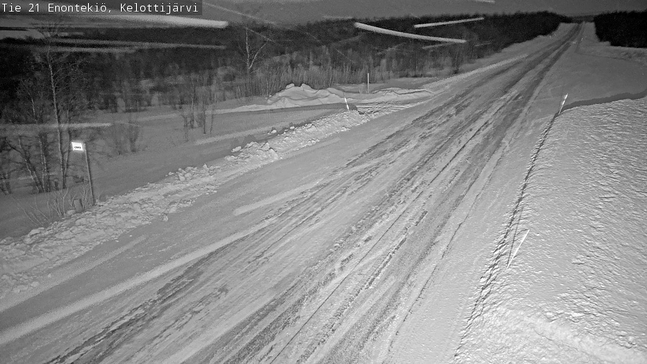 Kelikamerat Kuva Tie 21 Enontekiö, Kelottijärvi, Enontekiö, Lappi