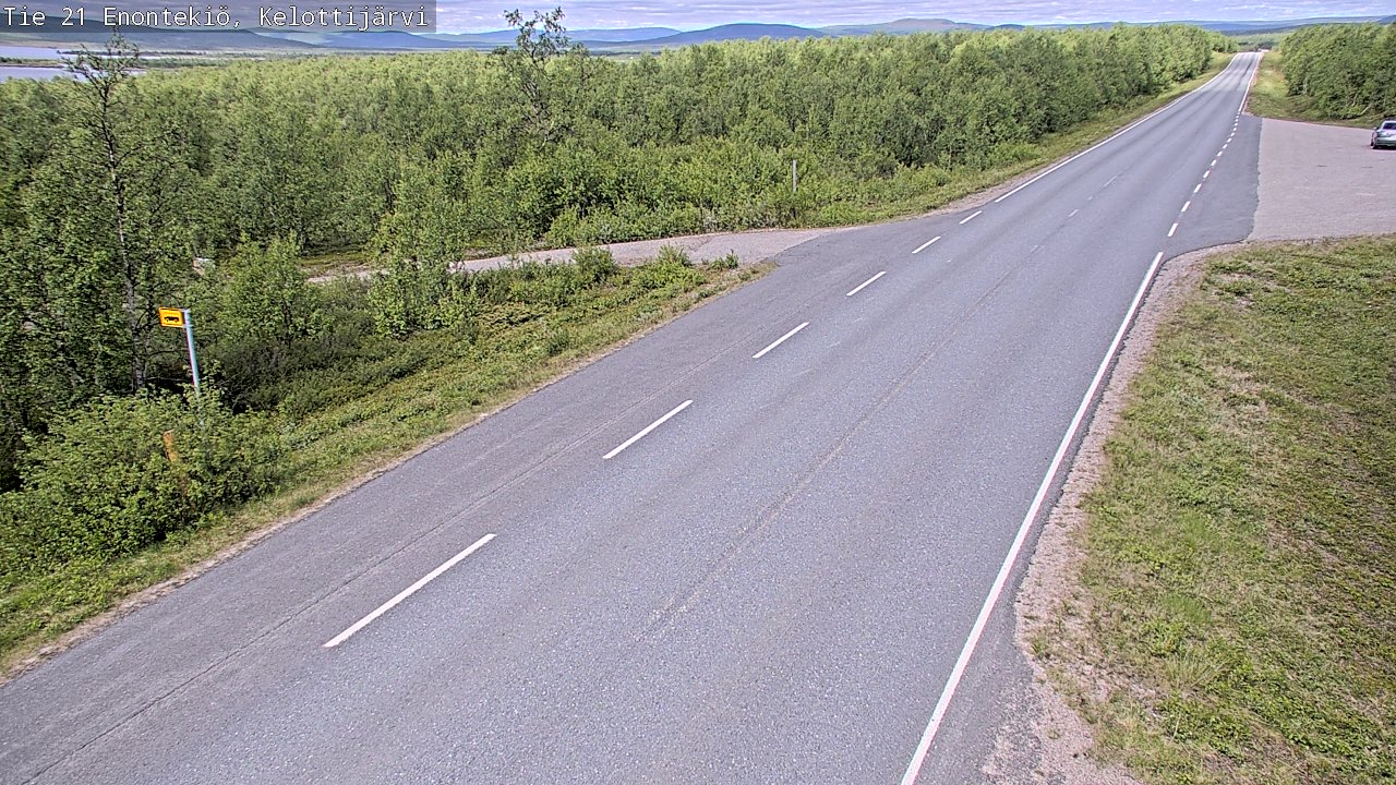 Kelikamerat Kuva Tie 21 Enontekiö, Kelottijärvi, Enontekiö, Lappi