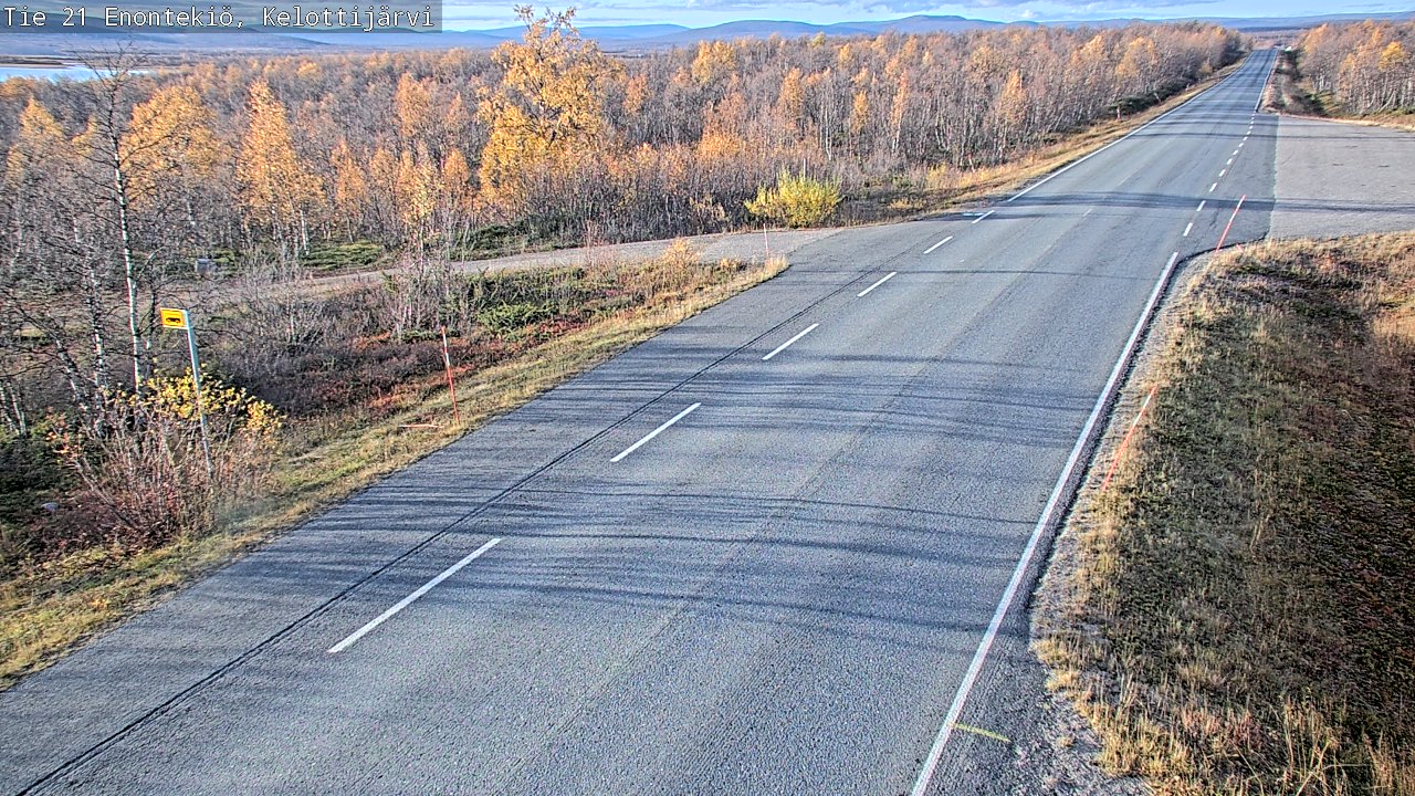 Kelikamerat Kuva Tie 21 Enontekiö, Kelottijärvi, Enontekiö, Lappi
