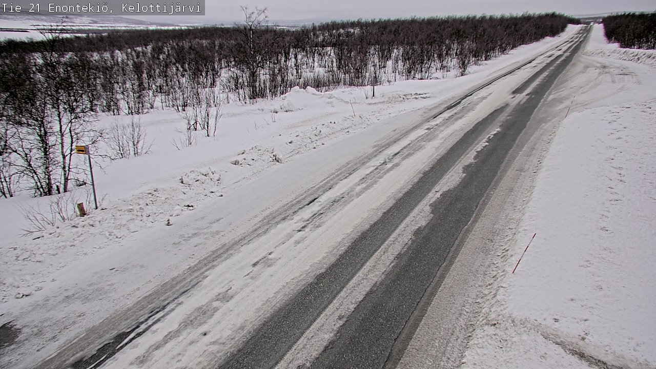Kelikamerat Kuva Tie 21 Enontekiö, Kelottijärvi, Enontekiö, Lappi