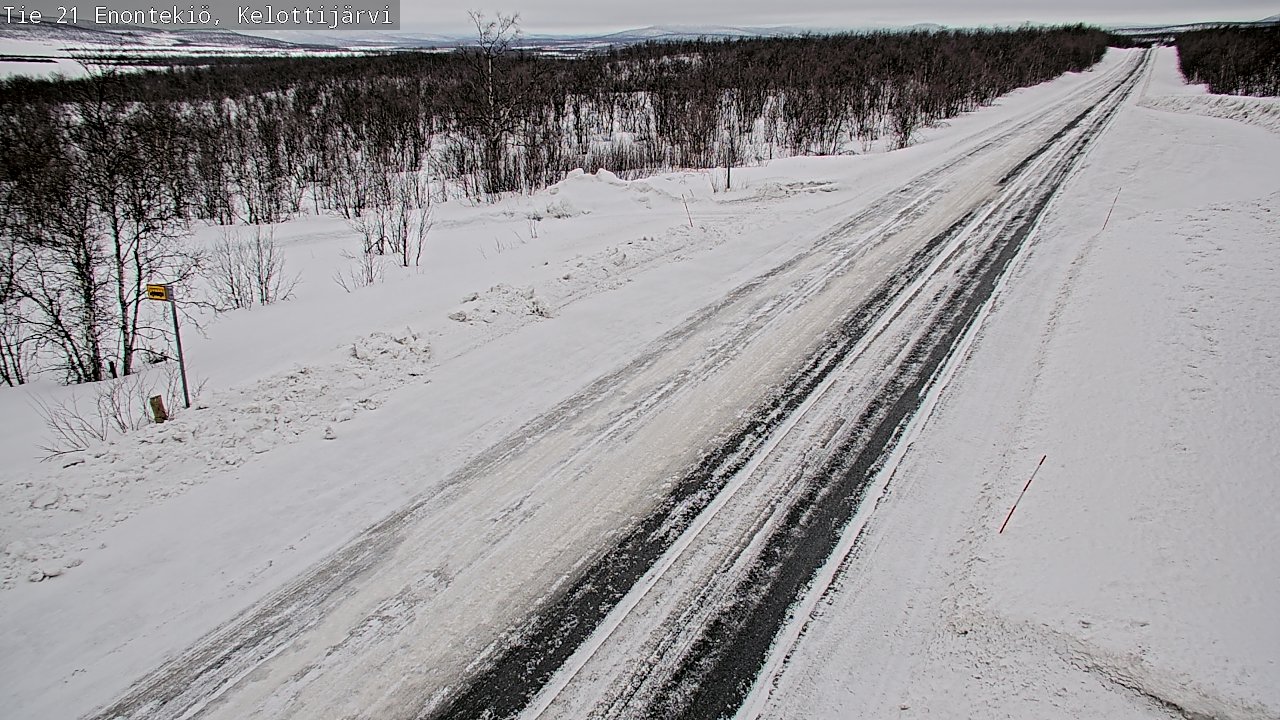 Kelikamerat Kuva Tie 21 Enontekiö, Kelottijärvi, Enontekiö, Lappi