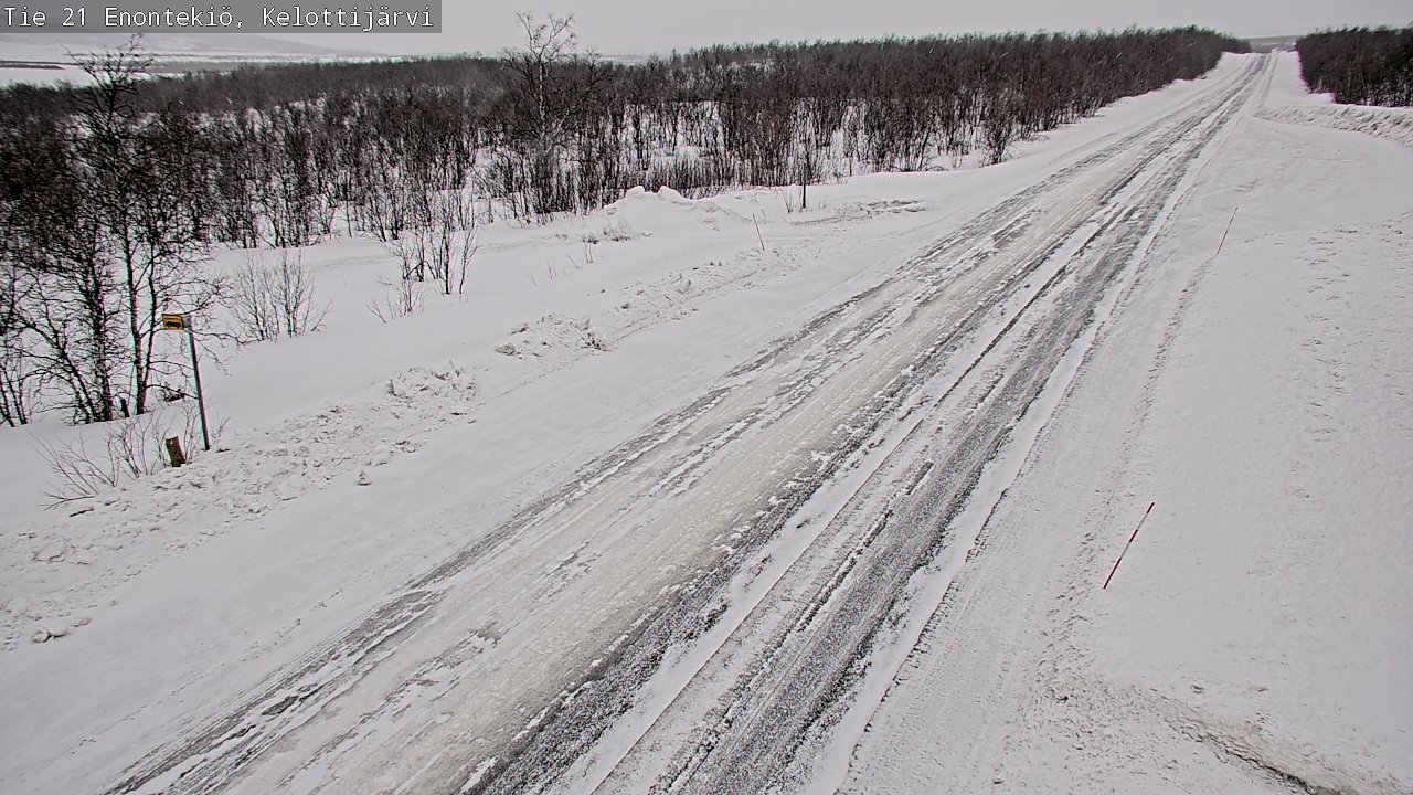 Kelikamerat Kuva Tie 21 Enontekiö, Kelottijärvi, Enontekiö, Lappi