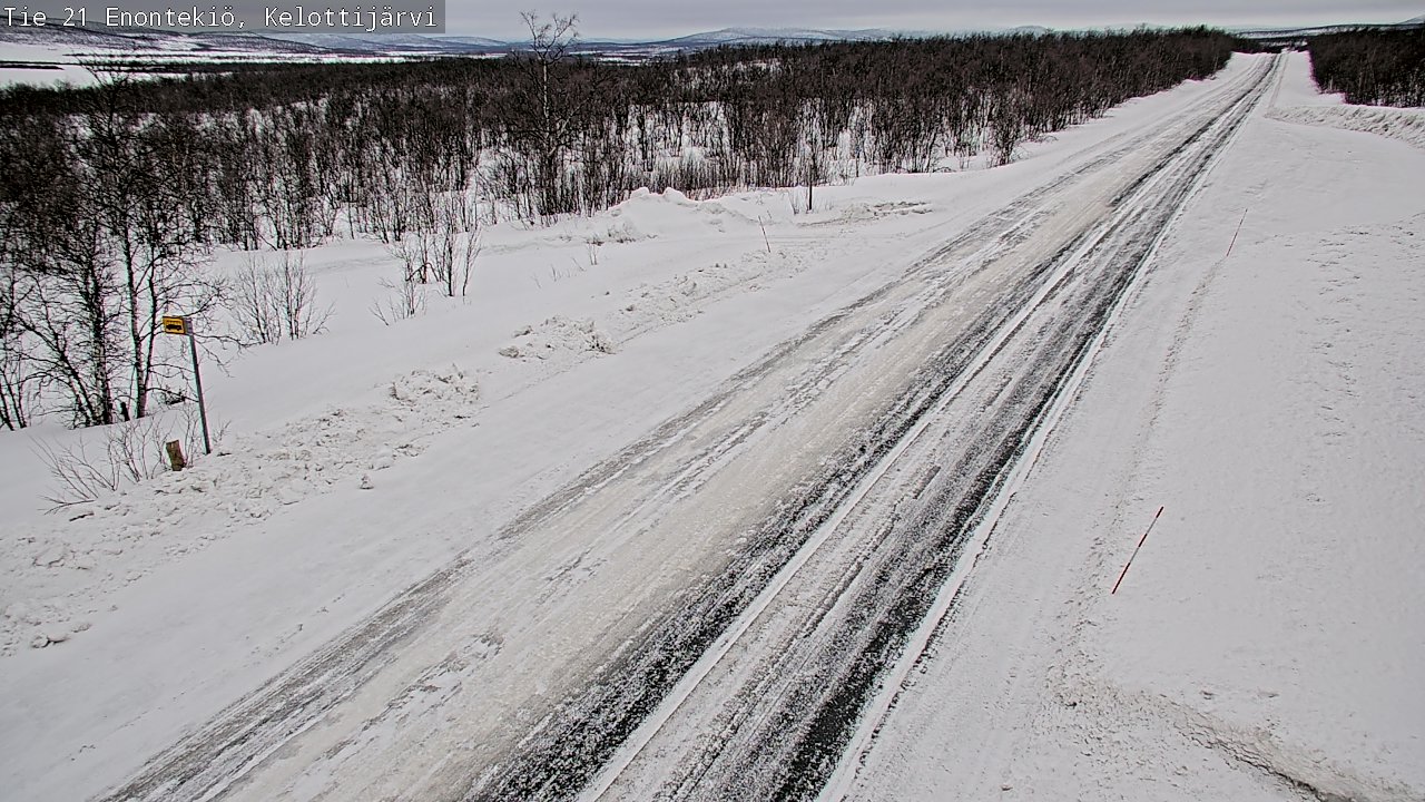 Kelikamerat Kuva Tie 21 Enontekiö, Kelottijärvi, Enontekiö, Lappi