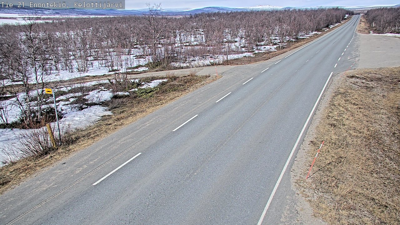 Kelikamerat Kuva Tie 21 Enontekiö, Kelottijärvi, Enontekiö, Lappi