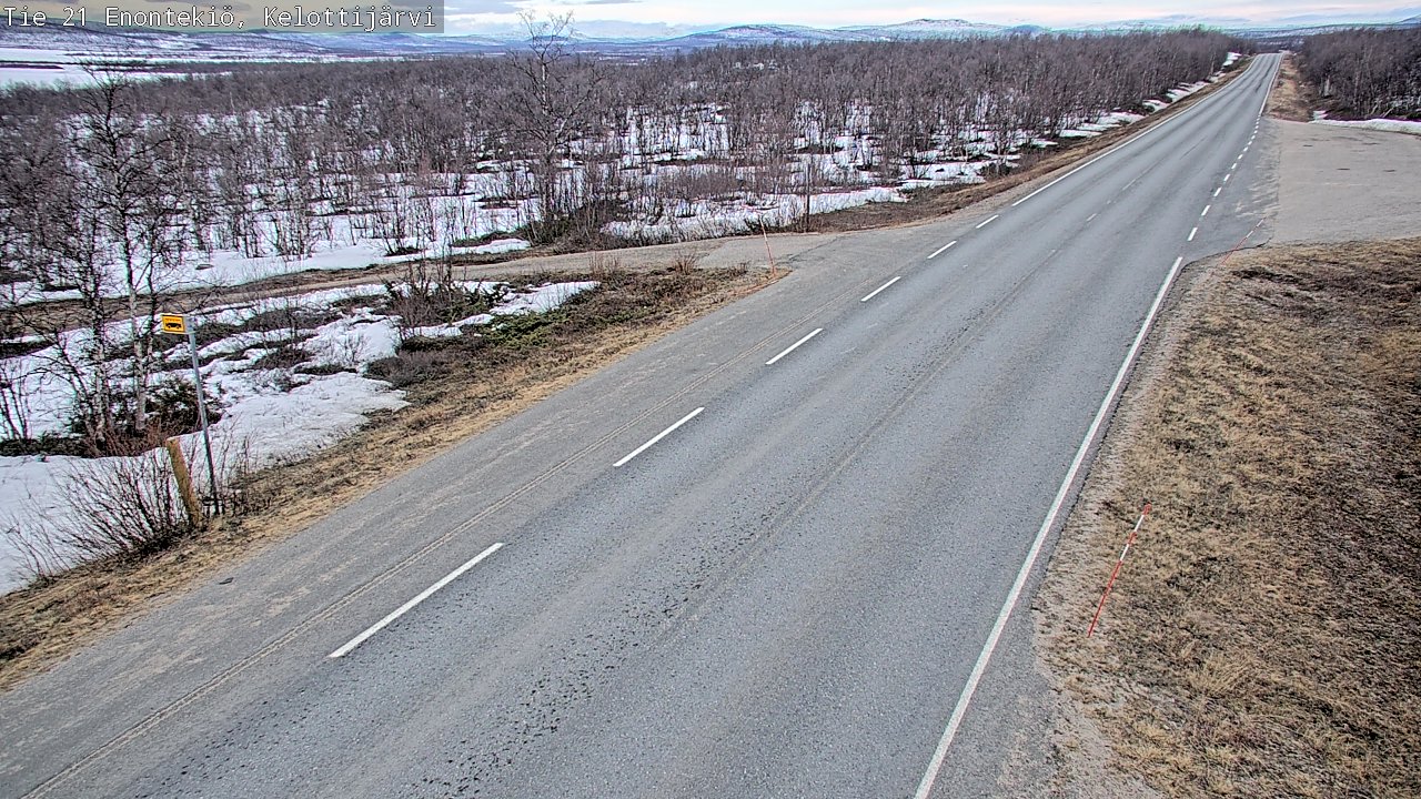 Kelikamerat Kuva Tie 21 Enontekiö, Kelottijärvi, Enontekiö, Lappi