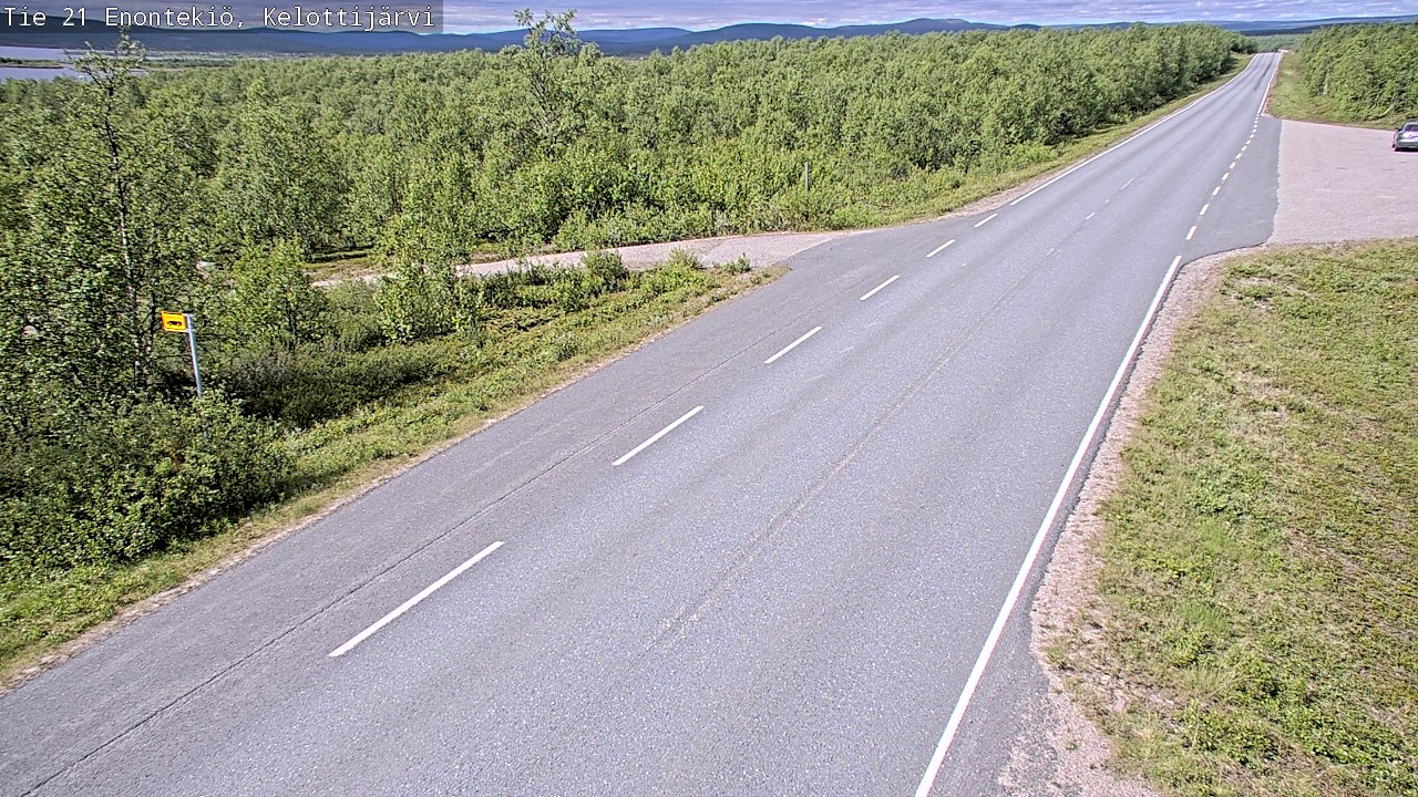 Kelikamerat Kuva Tie 21 Enontekiö, Kelottijärvi, Enontekiö, Lappi