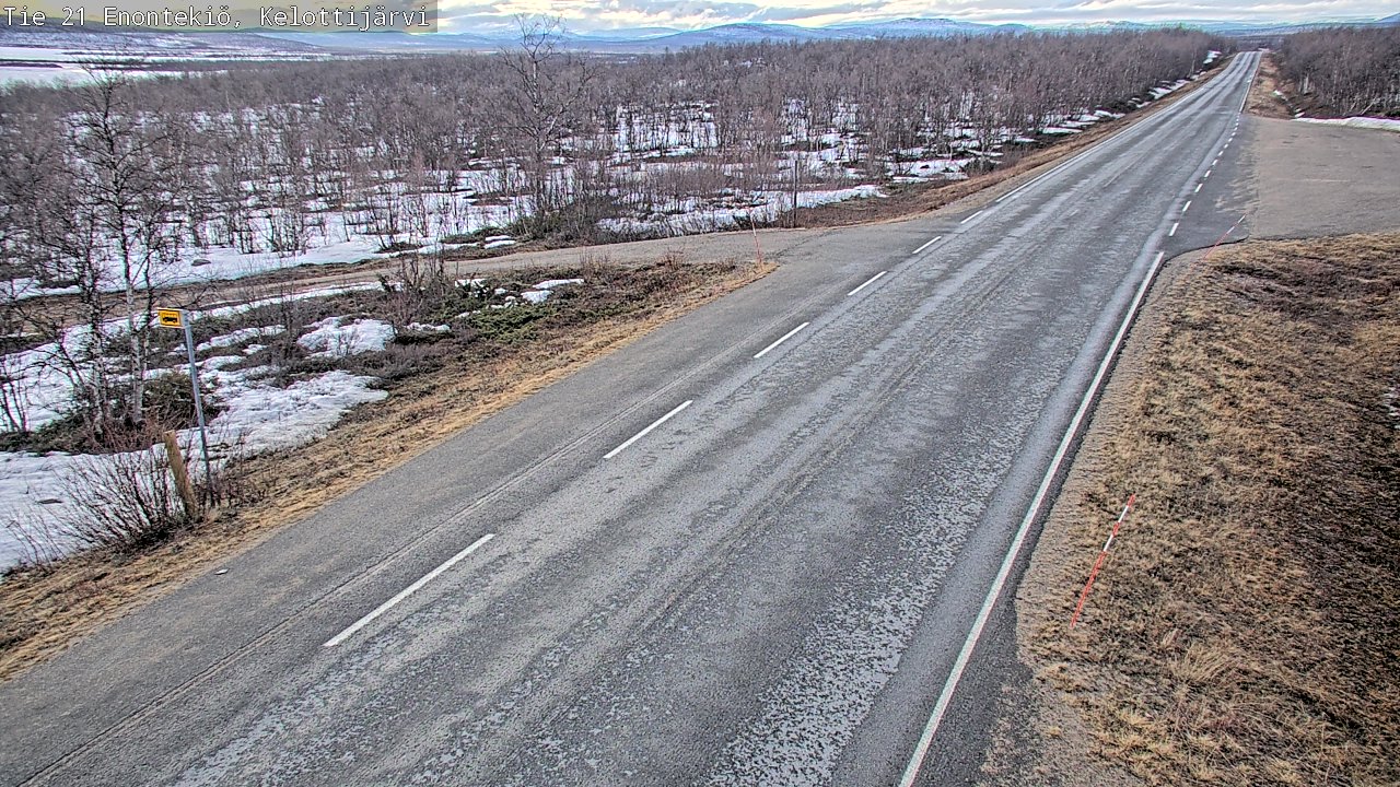 Kelikamerat Kuva Tie 21 Enontekiö, Kelottijärvi, Enontekiö, Lappi
