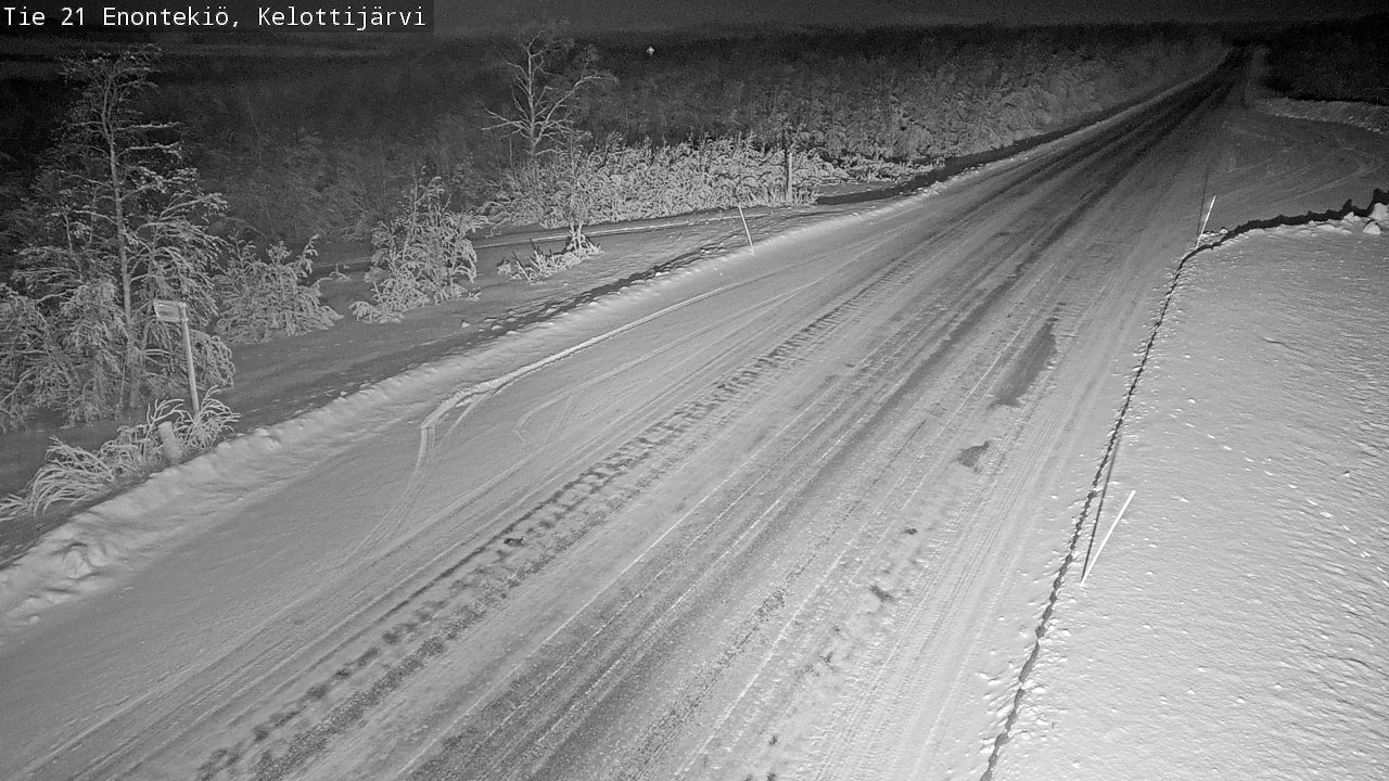 Kelikamerat Kuva Tie 21 Enontekiö, Kelottijärvi, Enontekiö, Lappi