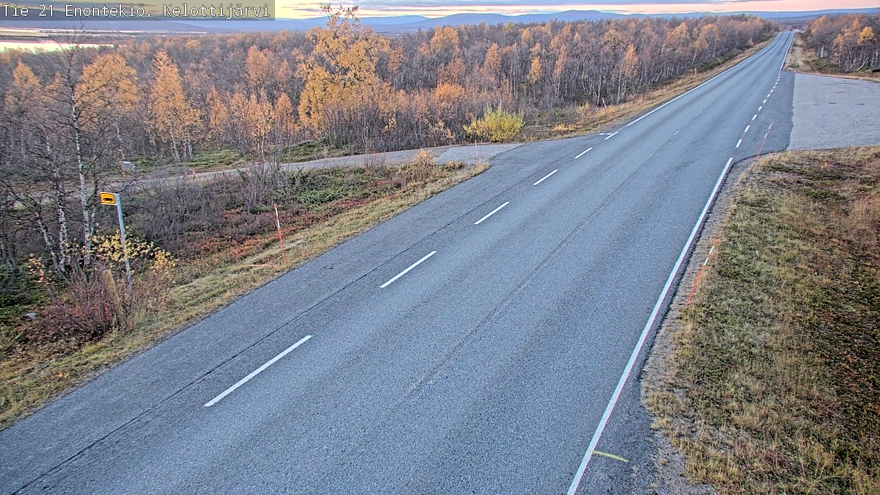 Kelikamerat Kuva Tie 21 Enontekiö, Kelottijärvi, Enontekiö, Lappi