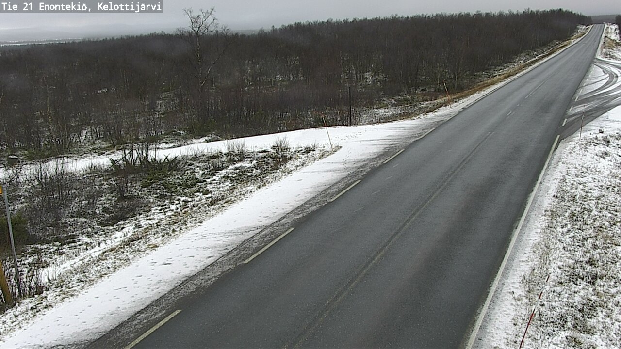 Kelikamerat Kuva Tie 21 Enontekiö, Kelottijärvi, Enontekiö, Lappi