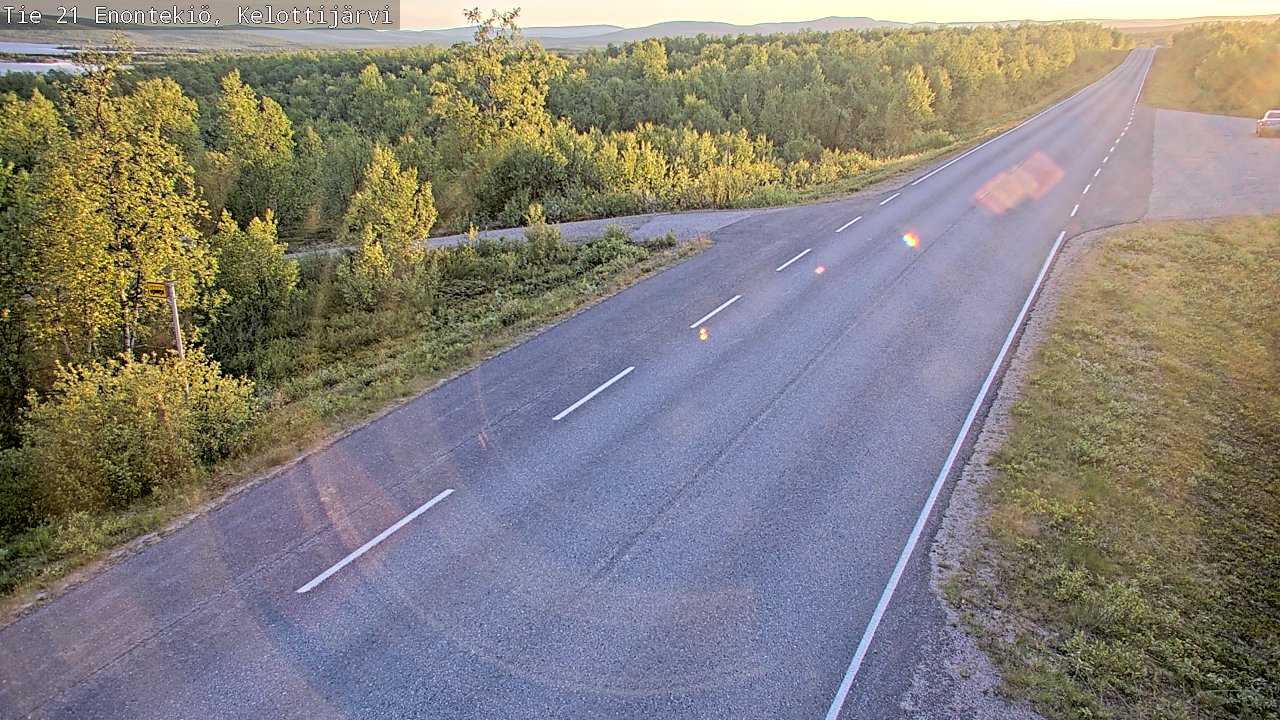 Kelikamerat Kuva Tie 21 Enontekiö, Kelottijärvi, Enontekiö, Lappi