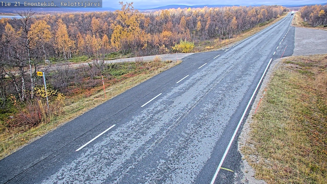 Kelikamerat Kuva Tie 21 Enontekiö, Kelottijärvi, Enontekiö, Lappi