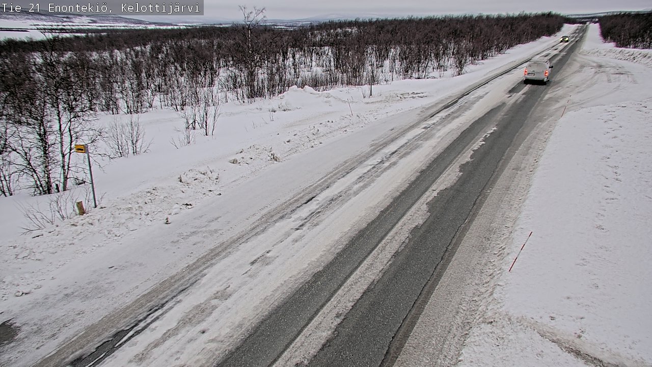 Kelikamerat Kuva Tie 21 Enontekiö, Kelottijärvi, Enontekiö, Lappi