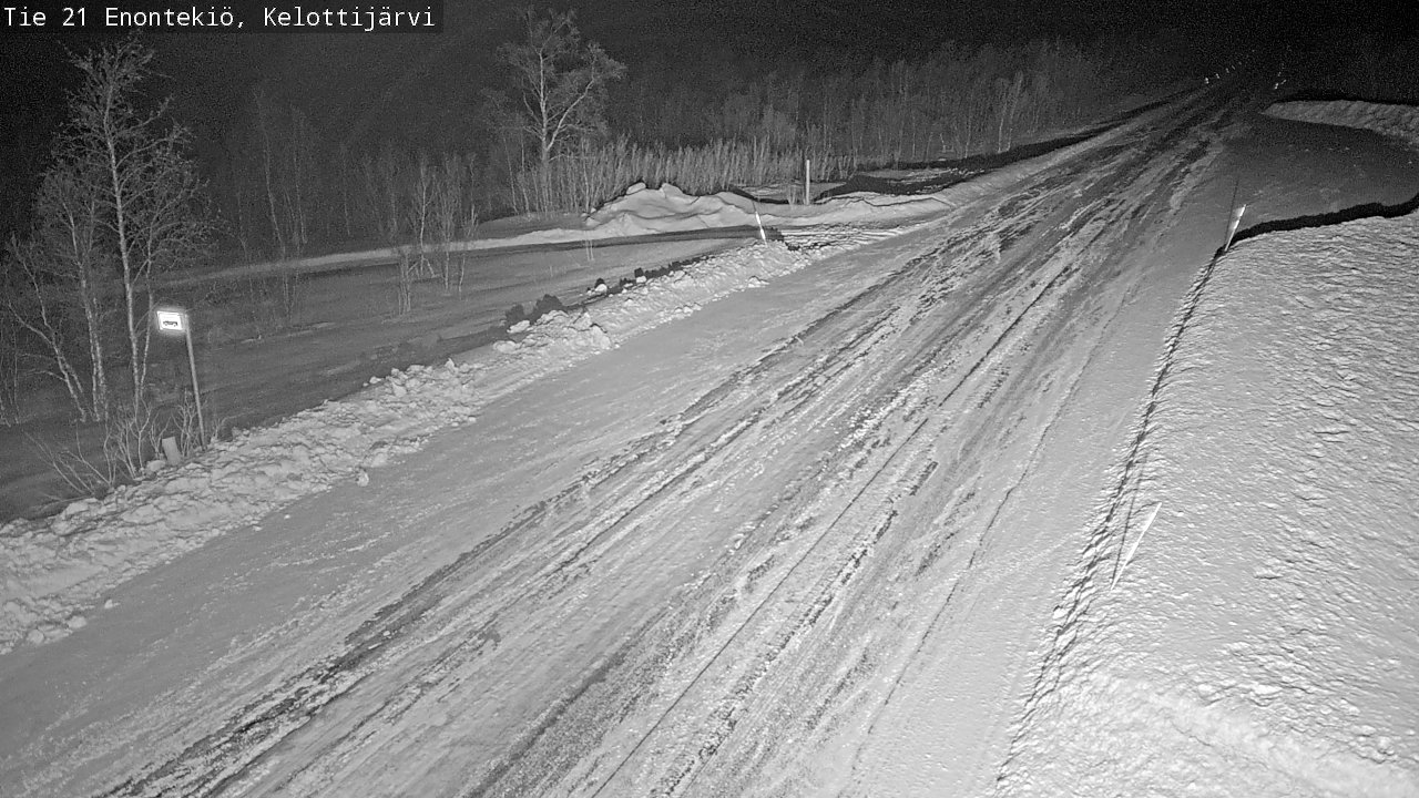 Kelikamerat Kuva Tie 21 Enontekiö, Kelottijärvi, Enontekiö, Lappi