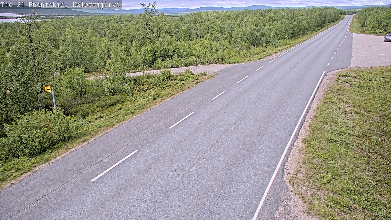 Kelikamerat Kuva Tie 21 Enontekiö, Kelottijärvi, Enontekiö, Lappi