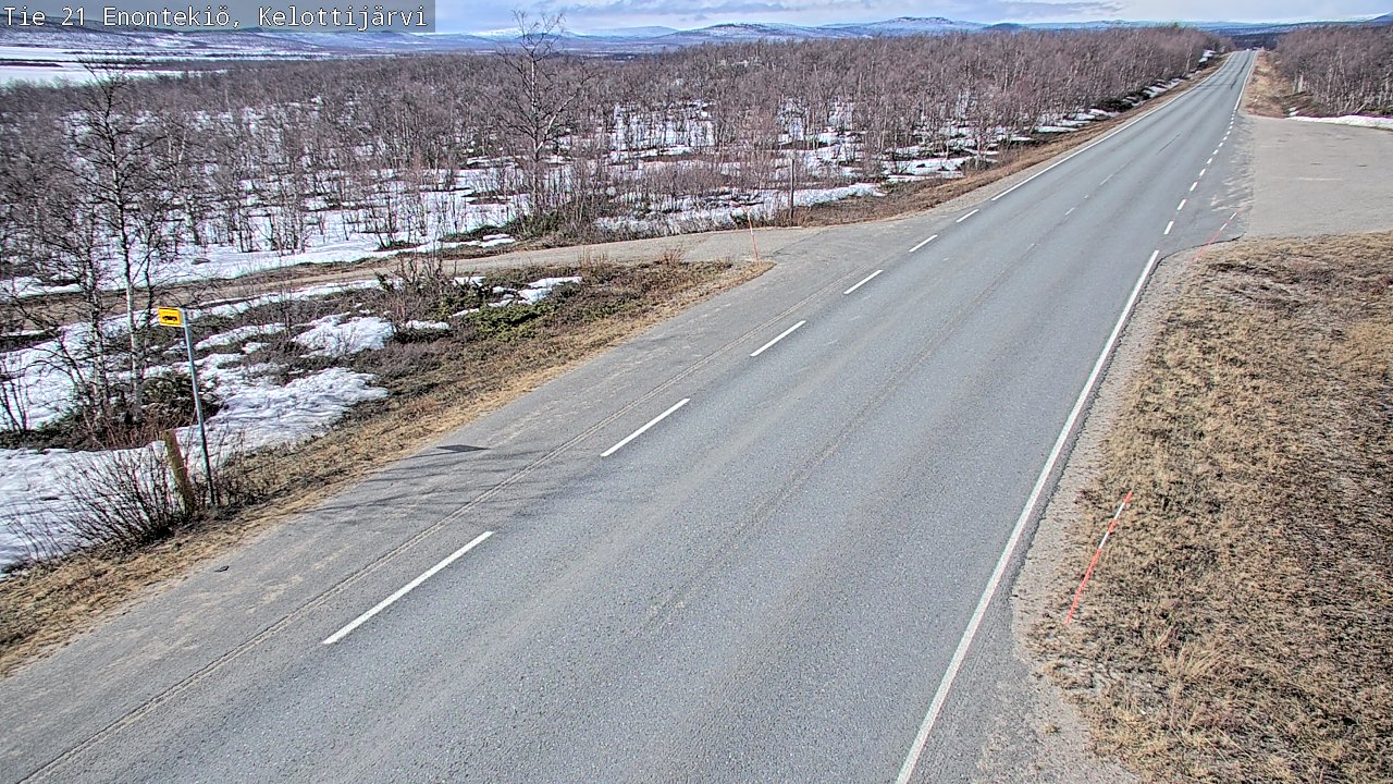Kelikamerat Kuva Tie 21 Enontekiö, Kelottijärvi, Enontekiö, Lappi