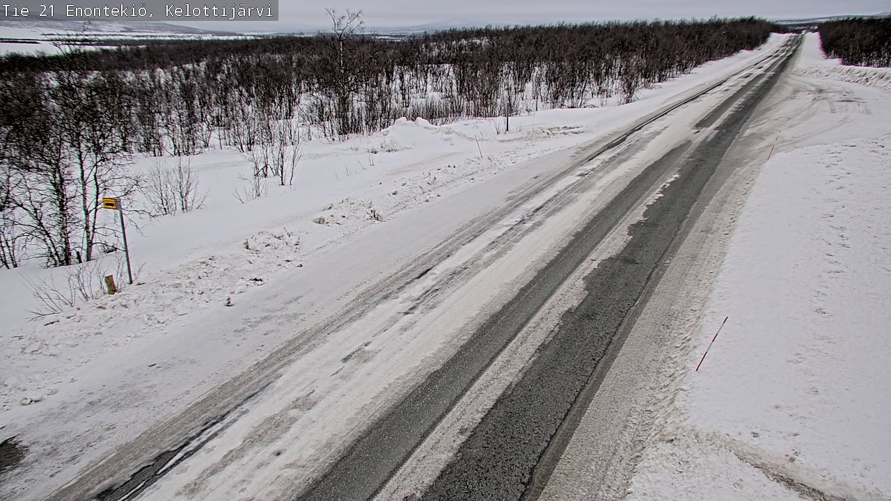 Kelikamerat Kuva Tie 21 Enontekiö, Kelottijärvi, Enontekiö, Lappi