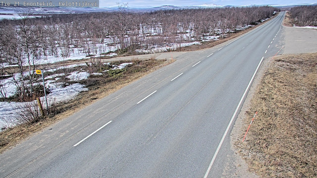 Kelikamerat Kuva Tie 21 Enontekiö, Kelottijärvi, Enontekiö, Lappi