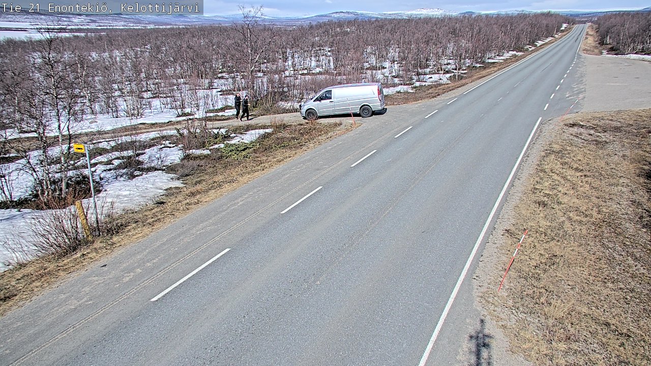 Kelikamerat Kuva Tie 21 Enontekiö, Kelottijärvi, Enontekiö, Lappi