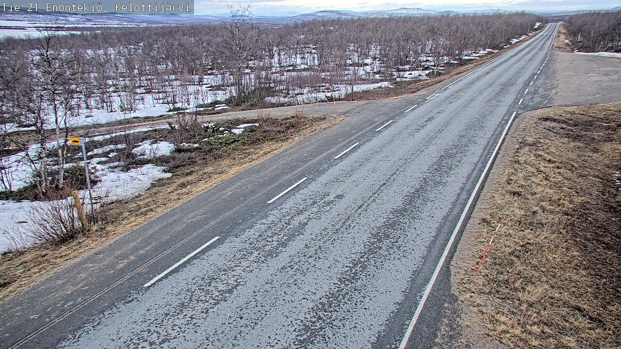 Kelikamerat Kuva Tie 21 Enontekiö, Kelottijärvi, Enontekiö, Lappi