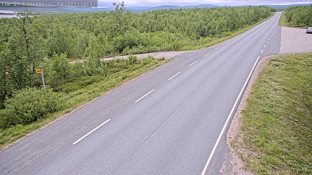 Kelikamerat Kuva Tie 21 Enontekiö, Kelottijärvi, Enontekiö, Lappi