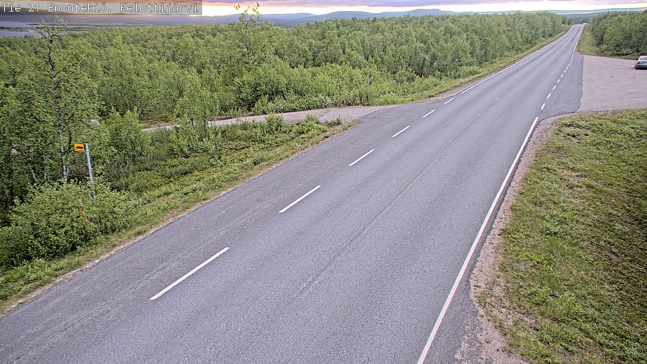 Kelikamerat Kuva Tie 21 Enontekiö, Kelottijärvi, Enontekiö, Lappi