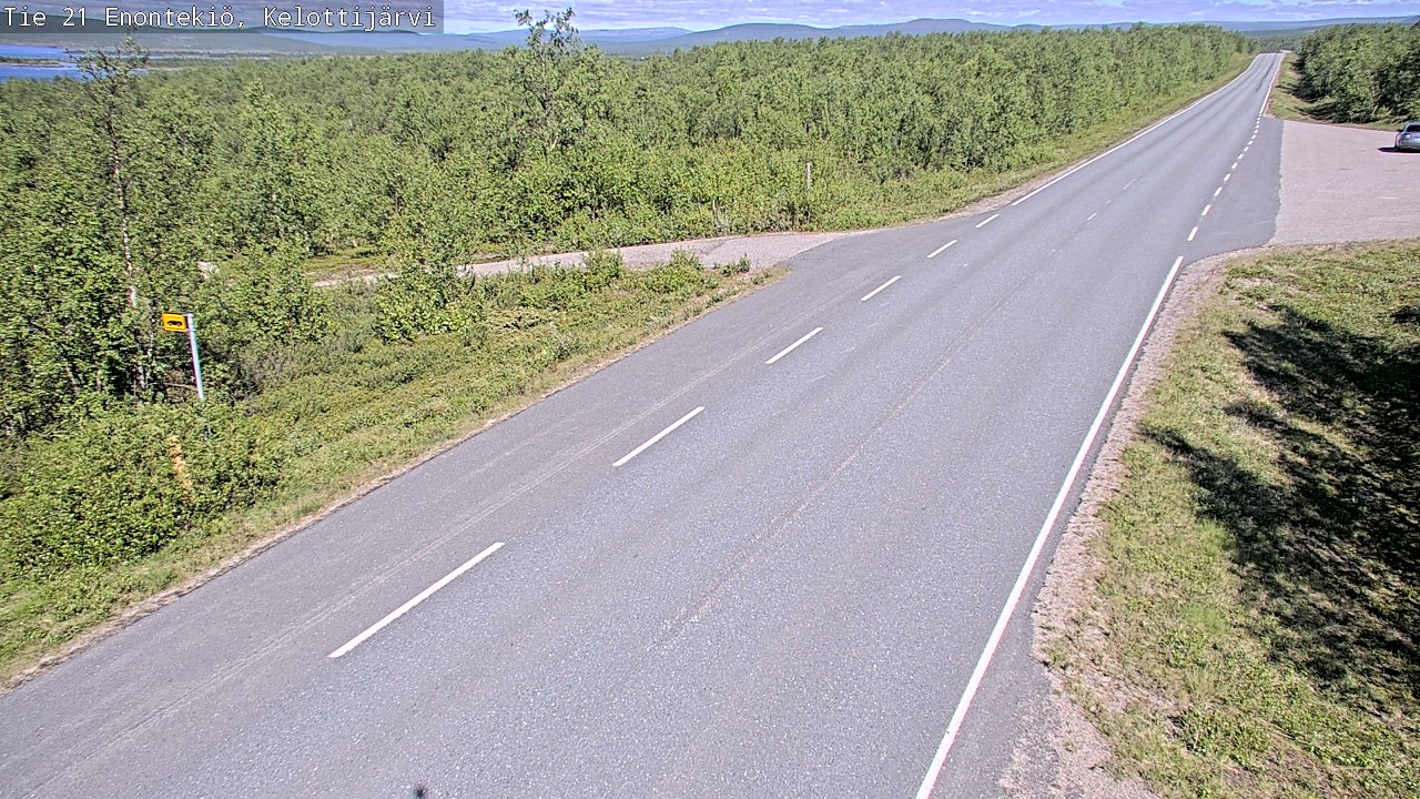 Kelikamerat Kuva Tie 21 Enontekiö, Kelottijärvi, Enontekiö, Lappi