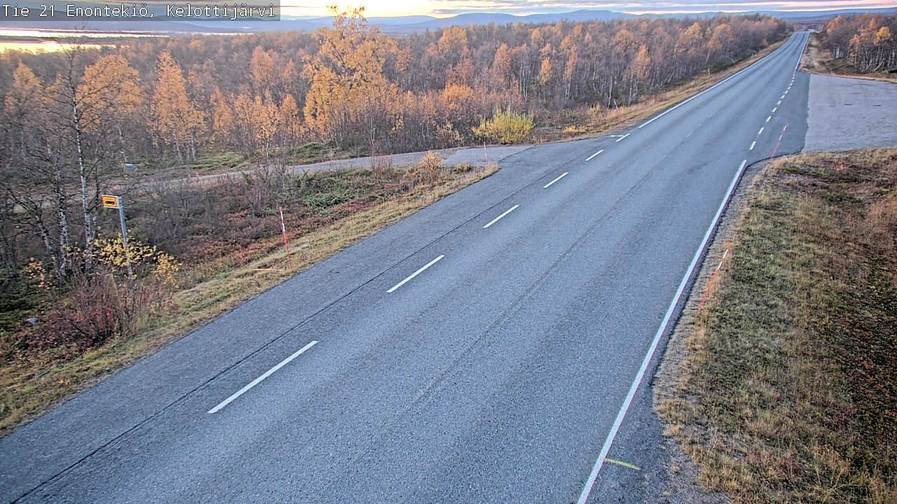 Kelikamerat Kuva Tie 21 Enontekiö, Kelottijärvi, Enontekiö, Lappi