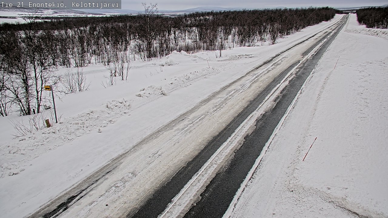 Kelikamerat Kuva Tie 21 Enontekiö, Kelottijärvi, Enontekiö, Lappi