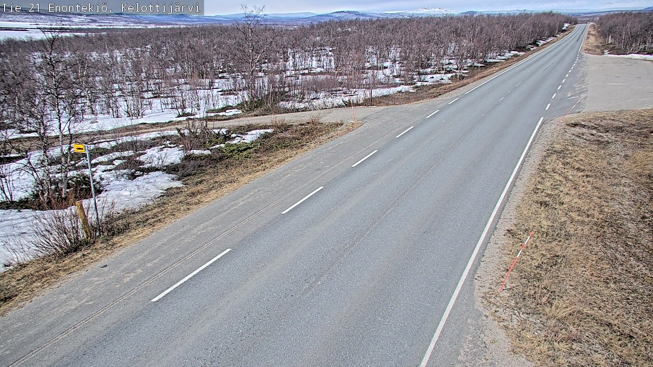 Kelikamerat Kuva Tie 21 Enontekiö, Kelottijärvi, Enontekiö, Lappi
