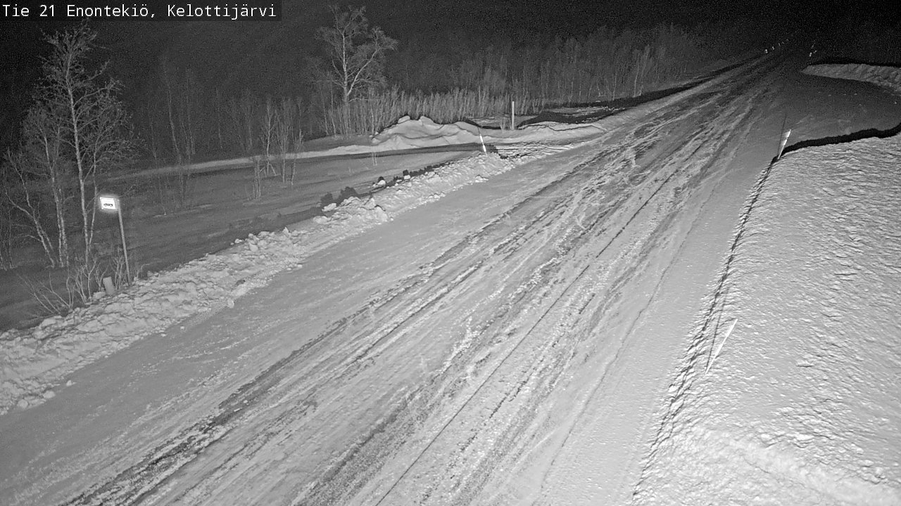 Kelikamerat Kuva Tie 21 Enontekiö, Kelottijärvi, Enontekiö, Lappi