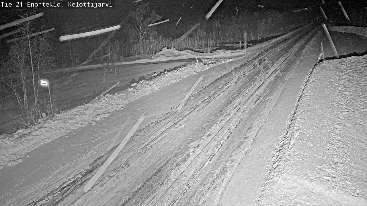 Kelikamerat Kuva Tie 21 Enontekiö, Kelottijärvi, Enontekiö, Lappi