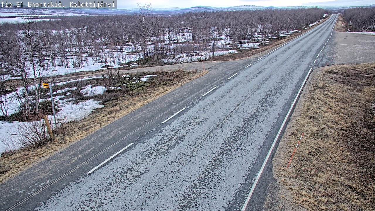 Kelikamerat Kuva Tie 21 Enontekiö, Kelottijärvi, Enontekiö, Lappi