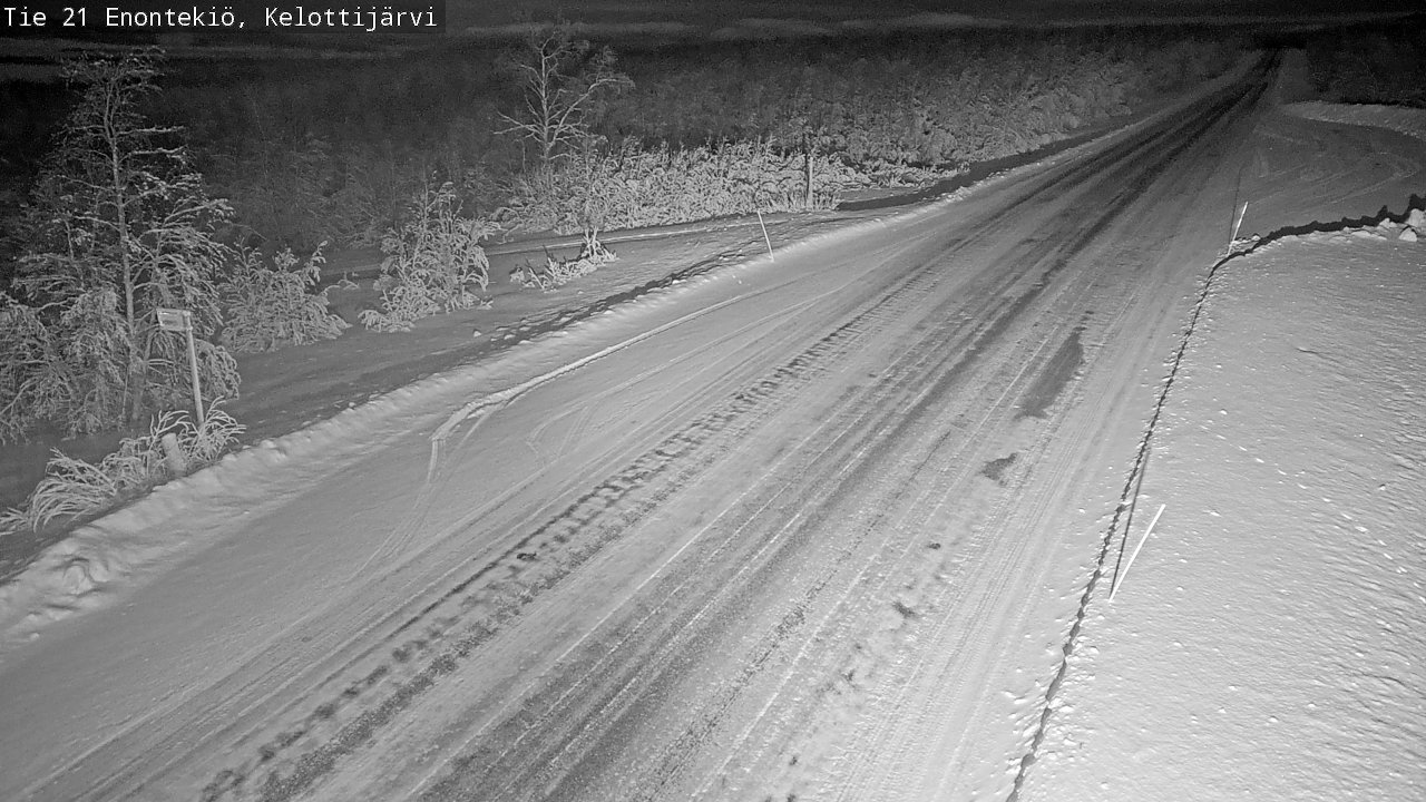 Kelikamerat Kuva Tie 21 Enontekiö, Kelottijärvi, Enontekiö, Lappi