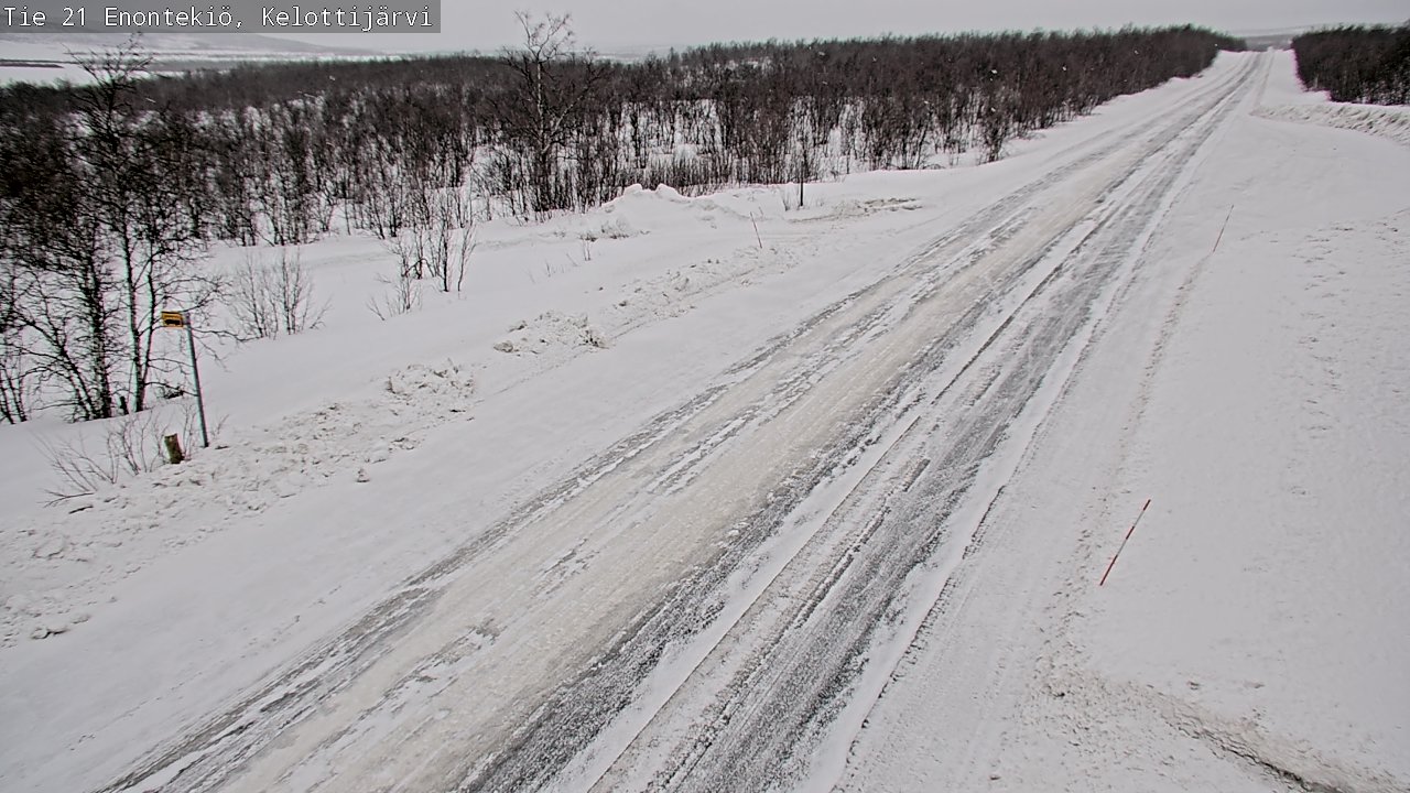 Kelikamerat Kuva Tie 21 Enontekiö, Kelottijärvi, Enontekiö, Lappi