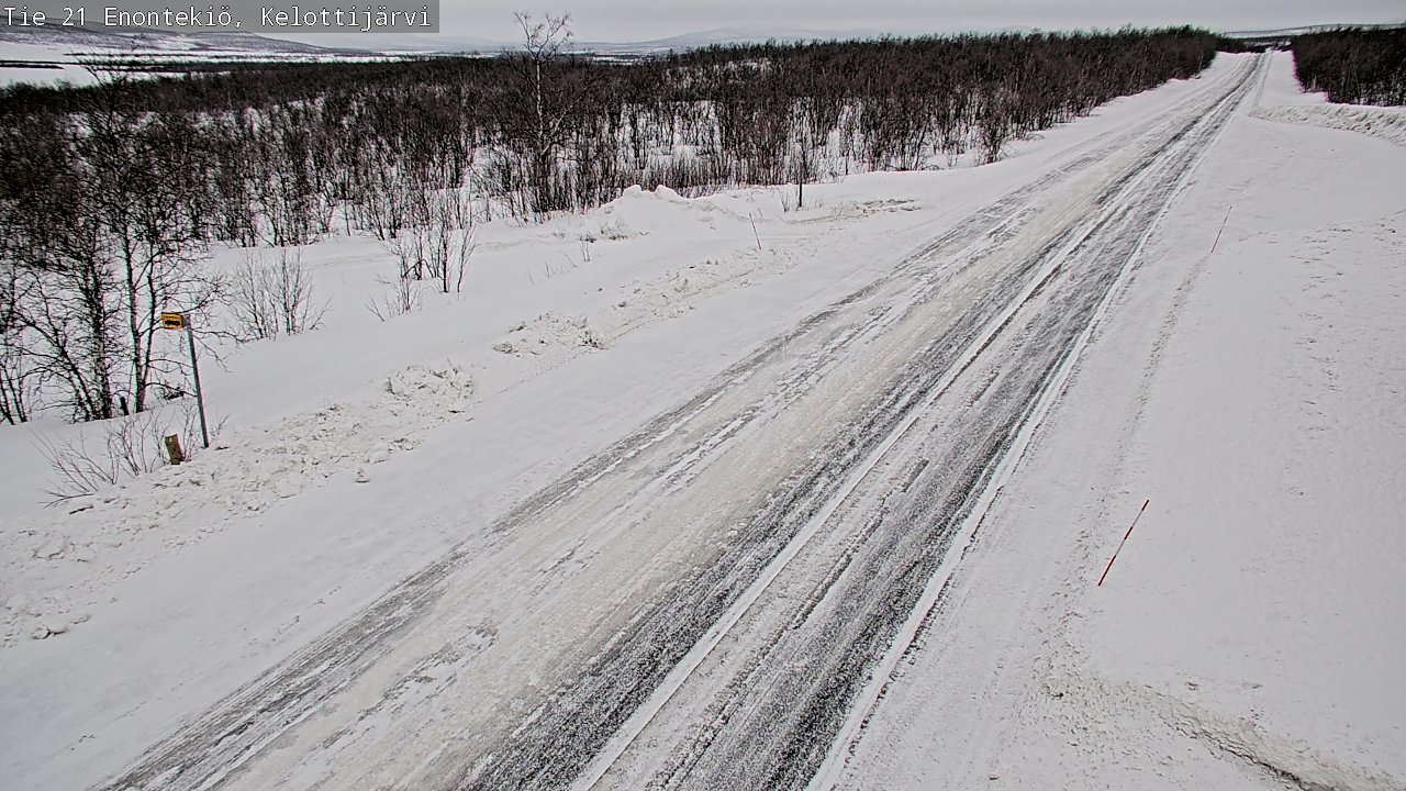 Kelikamerat Kuva Tie 21 Enontekiö, Kelottijärvi, Enontekiö, Lappi