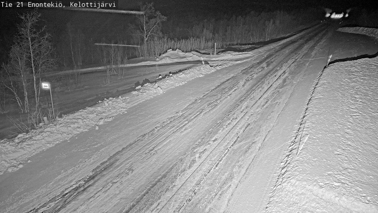 Kelikamerat Kuva Tie 21 Enontekiö, Kelottijärvi, Enontekiö, Lappi