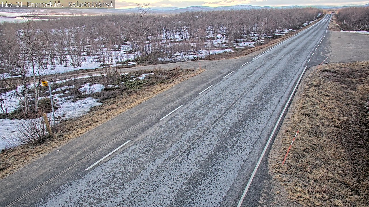 Kelikamerat Kuva Tie 21 Enontekiö, Kelottijärvi, Enontekiö, Lappi