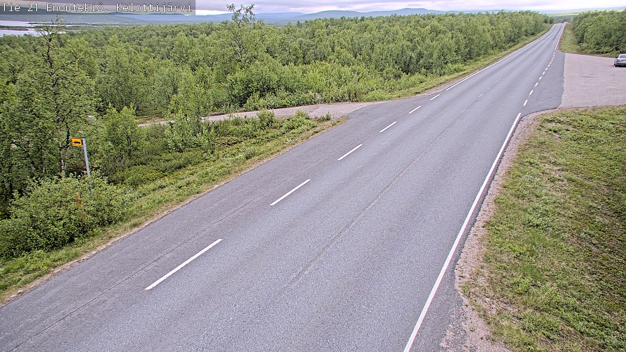 Kelikamerat Kuva Tie 21 Enontekiö, Kelottijärvi, Enontekiö, Lappi